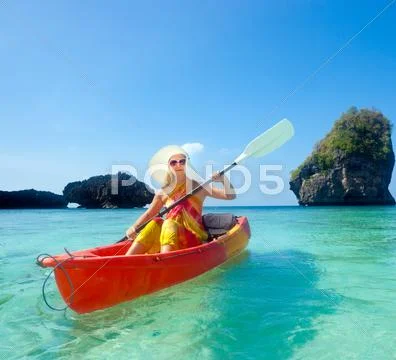 Kayaking Stock Photos