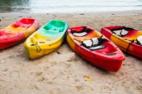 Kayaking. Stock Photos