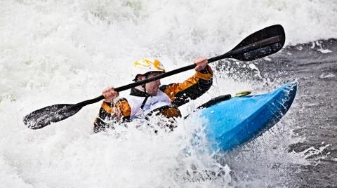 Kayaking Stock Photos