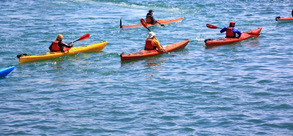 Kayaking Stock Photos