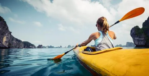 Kayaking Stock Photos
