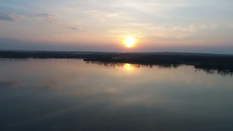 Kayaking on the river with sunset 库存影片 104238052