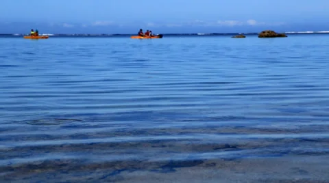 Kayaking time lapse Stock Footage 27316898