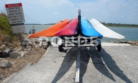 Kayaks Stock Photos