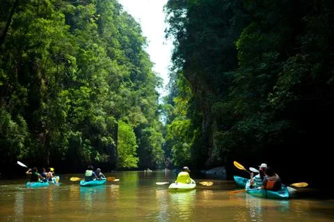Kayaks Stock Photos