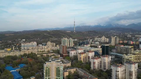 Kazakhstan Drone Shot Stock Footage 314283692