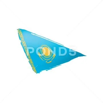 Kazakhstan flag Free Stock Photos, Images, and Pictures of Kazakhstan flag