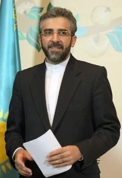 Kazakhstan Iran Nuclear Program - Apr 2013 스톡 사진