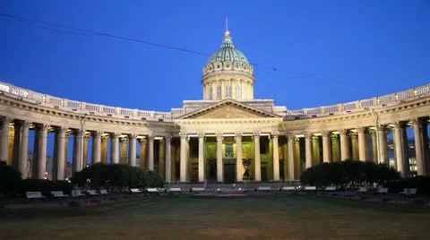 KAZAN CATHEDRAL Stock Footage 12467026