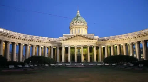 KAZAN CATHEDRIAL Stock Footage 12466913