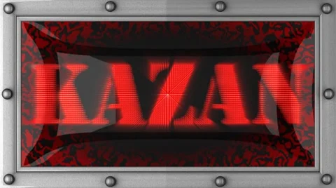 Kazan on led 스톡 동영상 8760297