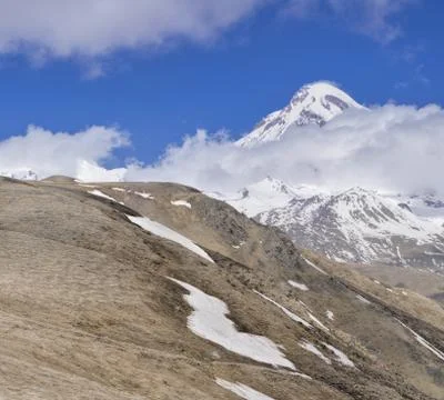 Kazbegi, Georgia Stock Photos