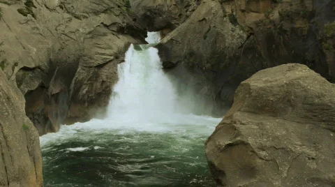 Kc_roaring_river_falls01 Stock Footage 457953