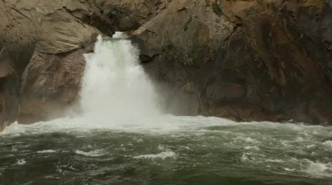 Kc_roaring_river_falls02 Stock Footage 457948