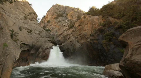 Kc_roaring_river_falls04 Video stock 458003