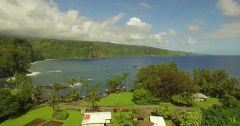 Keanae Aerial Static Stock-Footage 74972226