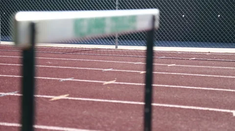 Kearns Cougars hurdle Stock-Footage 68777088