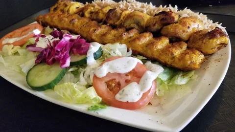 Kebab 4 Stock Footage 90909038