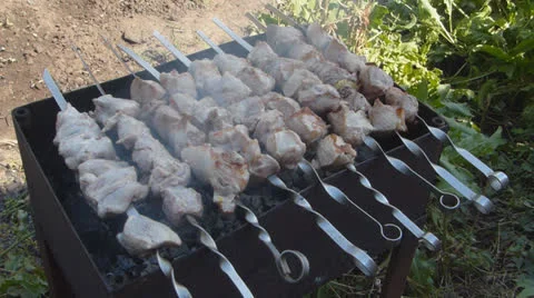 Kebab Stock Footage 25823299