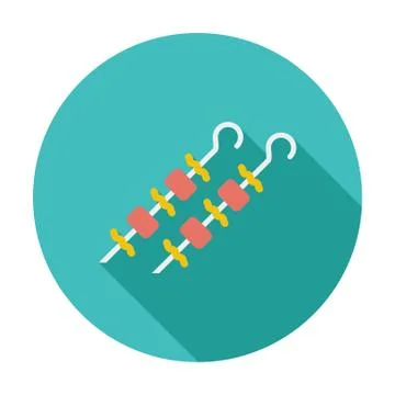 Kebab icon Stock Illustration