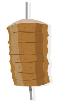 Kebab Stock Illustration