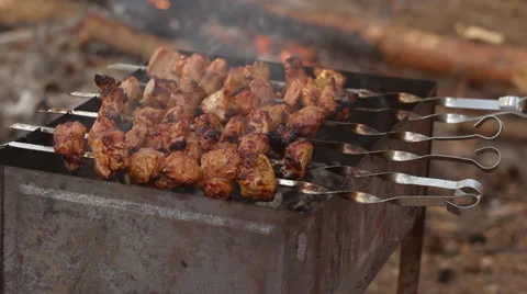 Kebab prepares Stock Footage 24568583