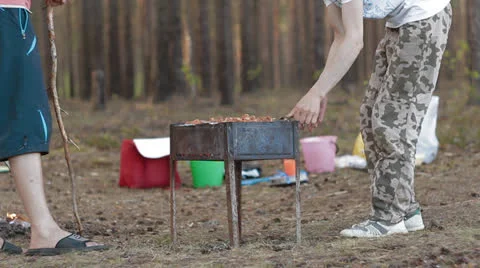 Kebab prepares Stock Footage 24568852