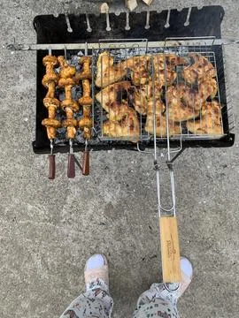 Kebabs Fotos de archivo