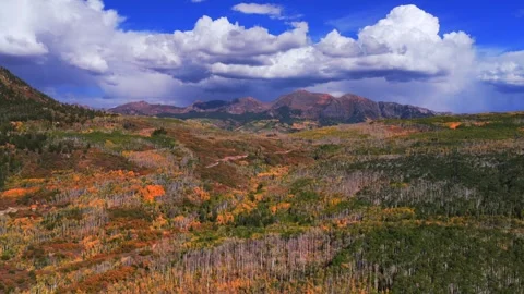 Kebler Pass Ruby Afley Ruby Peak Lake Irwin Paonia Somerset Crested Butte Stock Footage 326376230