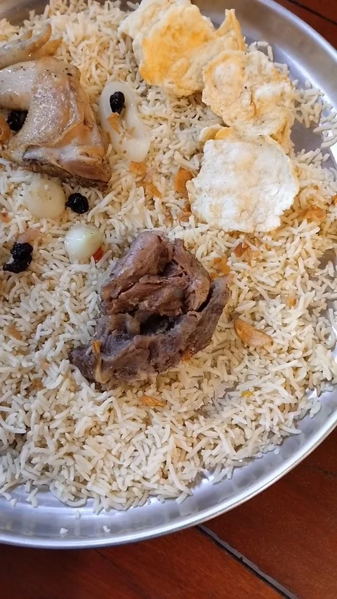 Kebuli Rice Stock Footage 292045566