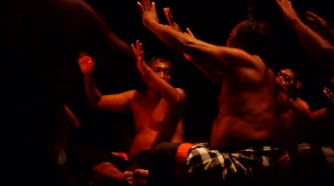 Kecak Chanting Stock Footage 45203251
