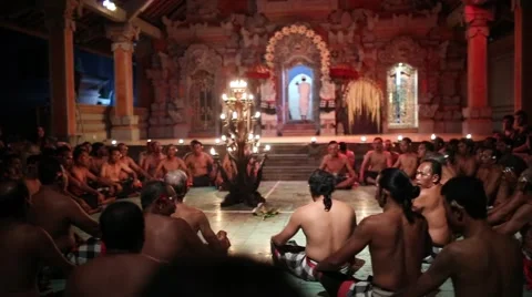 Kecak dance Bali Video stock 52320127