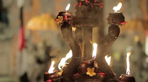 Kecak dance performance, bali, indonesia Stock Footage 12175596