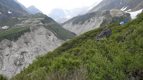 Kedarnath Temple Stock Footage 111953787
