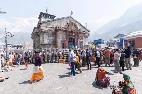 Kedarnath Temple Foto stock