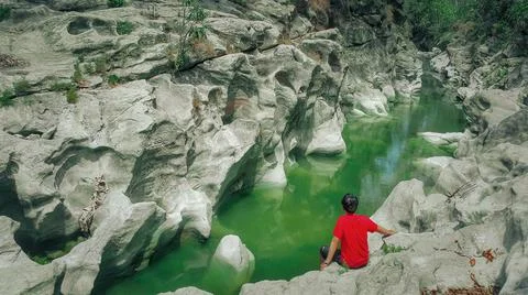 Kedung Cinet, Jombang, East Java, Indonesia Stock Photos
