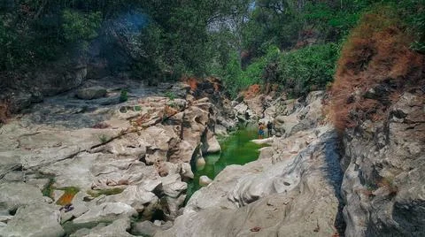 Kedung Cinet, Jombang, East Java, Indonesia Stock Photos