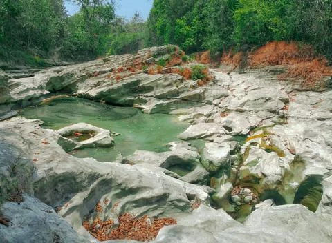 Kedung Cinet, Jombang, East Java, Indonesia Stock Photos