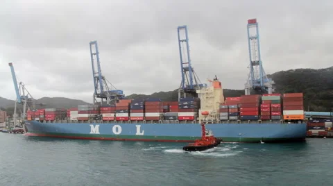 Keelung Harbor.HD Stock Footage 48678720