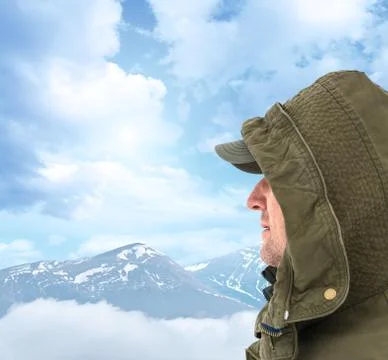 Keen climber Stock Photos