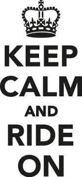 Keep calm and Illustrazione stock