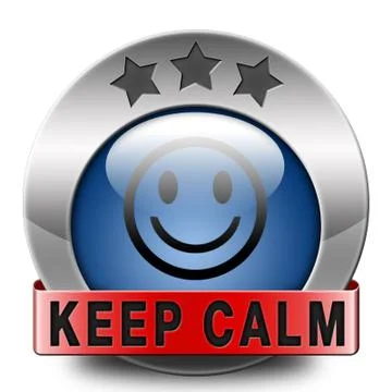 Keep calm Stock Illustration