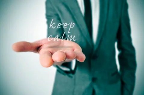 Keep calm Stock Illustration