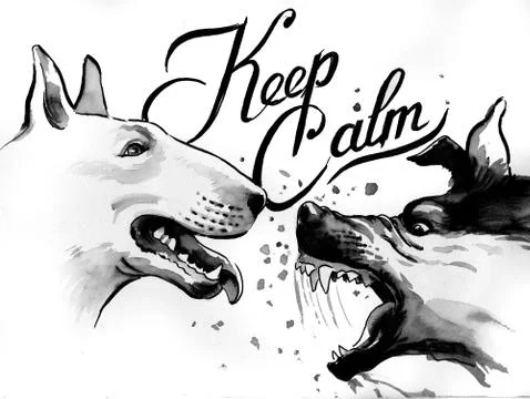Keep calm Stock Illustration