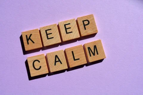 Keep Calm Stock Photos
