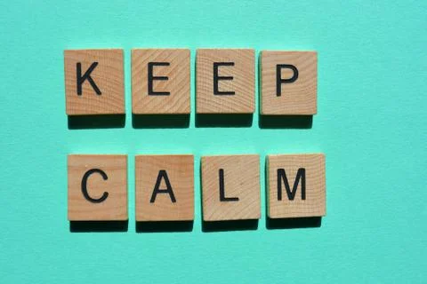 Keep Calm Stock Photos