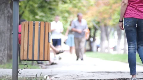 Keep the city clean 库存影片 92083074