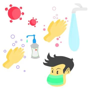 Keep clean Stock Illustration