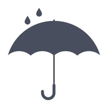 Keep Dry Icon Stock Illustration