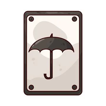 Keep Dry illustration Stock Illustration